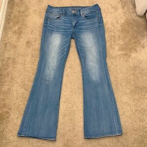 American Eagle Outfitters - Kick Boot Jeans - Size 8 - Short